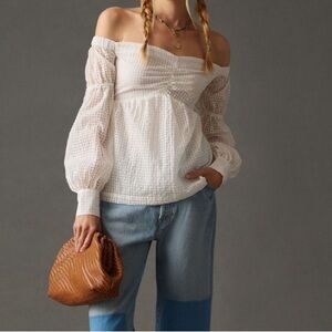 MAEVE Off Shoulder Blouse